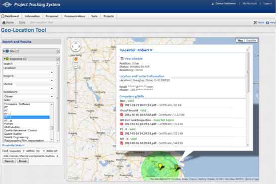 ASR PTS Geolocation