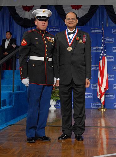 ASR President and CEO Rao Anumolu Receives Ellis Island Medal of Honor